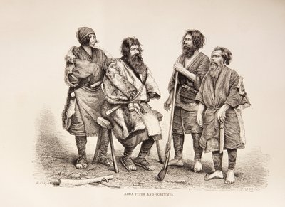 Ainu människor av Japanese School
