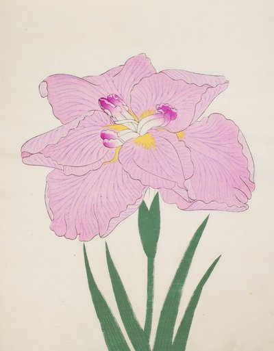 Shu-Fu-Raku, nr 58, 1890 (trätryck i färg) av Japanese School