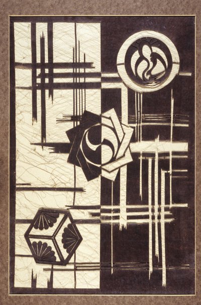 Stencil (papper) av Japanese School