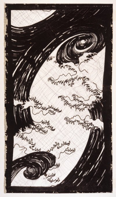 Stencil (papper) av Japanese School