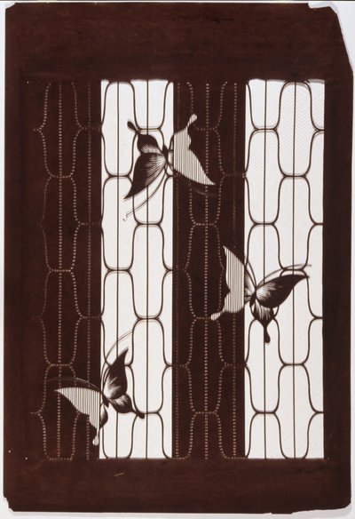 Stencil: Fjärilar av Japanese School