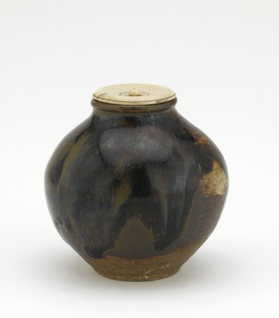 Tecaddie, bunrin-form, Edo-period (keramik) av Japanese School