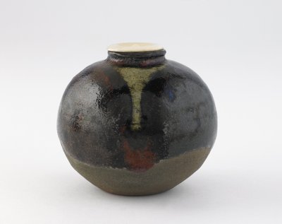 Tea caddy, bunrin type, Kyoto, Kyoto-fu, Edo period (ceramic) av Japanese School