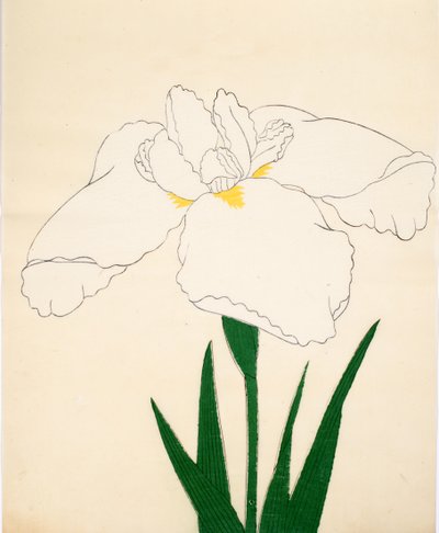 En tröja utan vinstockar. 33, 1890 (Detta är DBock p Hayashi t) av Japanese School