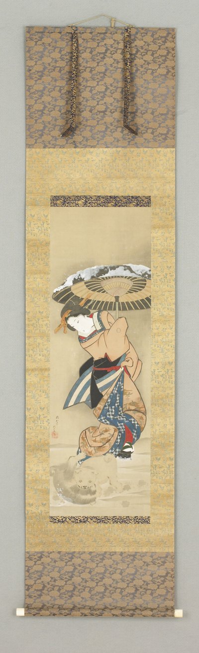Ukiyo-bild av Japanese School