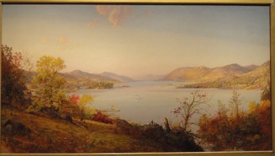 Greenwood Lake av Jasper Francis Cropsey