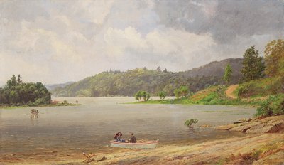 På Wawayanda Lake, New Jersey av Jasper Francis Cropsey