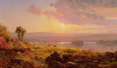 Susquehanna River, 1876 av Jasper Francis Cropsey