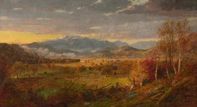 Utsikt över Mount Washington av Jasper Francis Cropsey