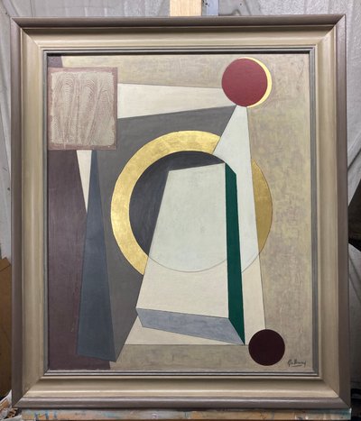 Om tiden (målning) av Jasper Galloway