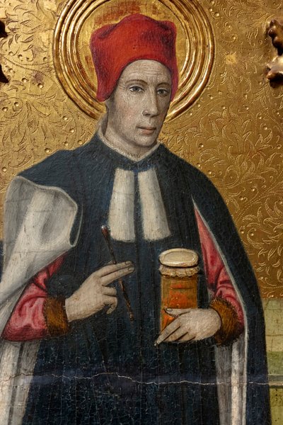 Altartavla (altartavla av de heliga Abdó och Senén) av Jaume Huguet