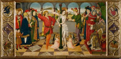Flagellationen... av Jaume Huguet