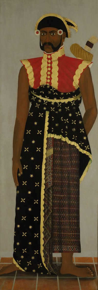 Javanesisk hovtjänsteman, c.1820-70 av Javanese School
