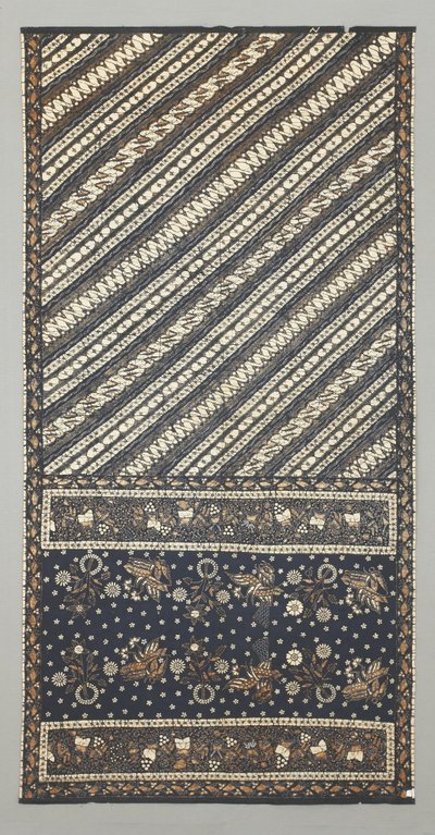 Sarong (tyghuvud) av Javanese School