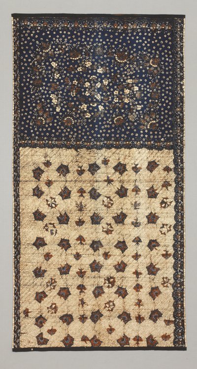 Sarong (tyghuvud) av Javanese School