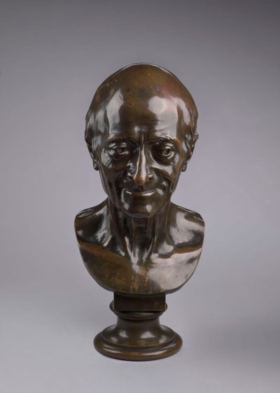 Porträtt av Voltaire av Jean-Antoine Houdon