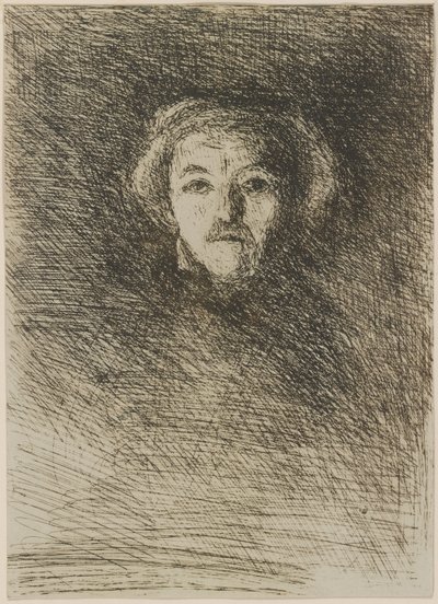Självporträtt av Jean-Baptiste-Camille Corot