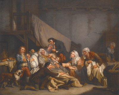 En gammal mans död av Jean-Baptiste Greuze