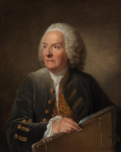 Louis de Silvestre den yngre av Jean-Baptiste Greuze