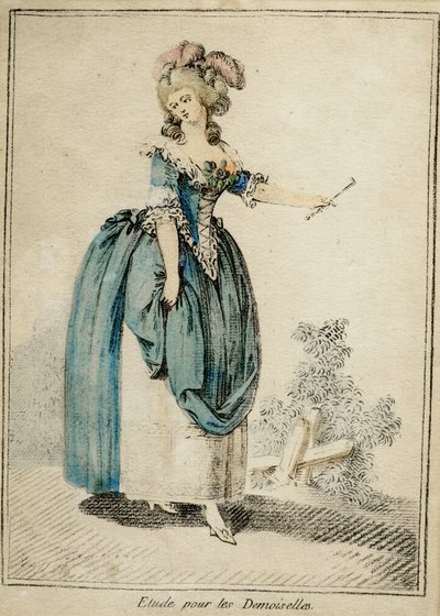 Studie für die Demoiselles von Jean-Baptiste Huet