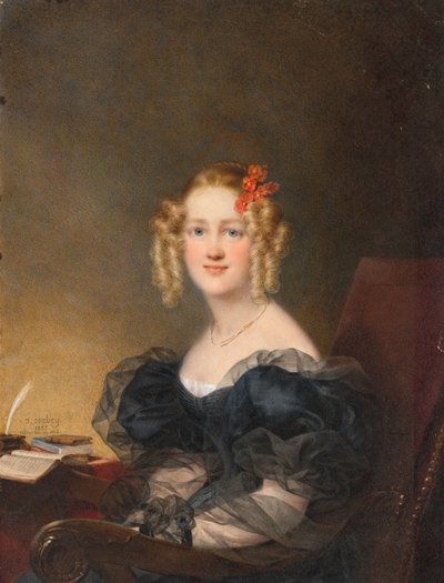 Porträtt av en kvinna av Jean-Baptiste Isabey