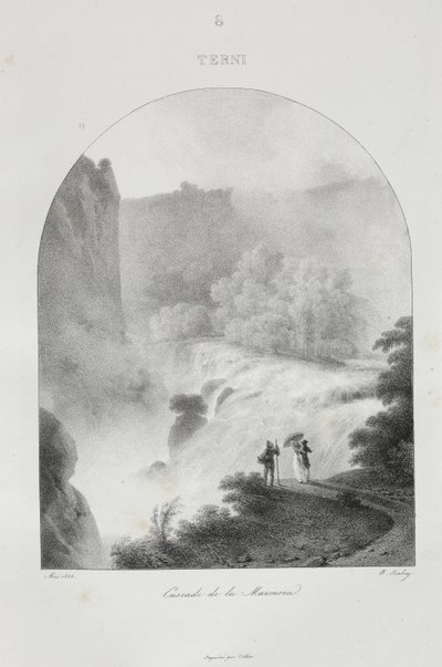 Resa till Italien 1822 av Jean-Baptiste Isabey