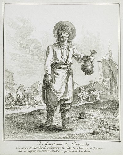 Lemonadförsäljerskan av Jean-Baptiste Le Prince
