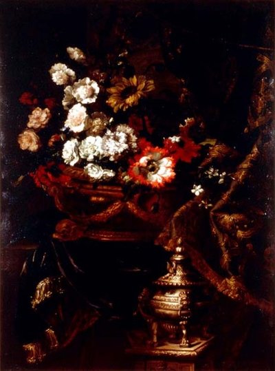 Stilleben av blommor av Jean Baptiste Monnoyer