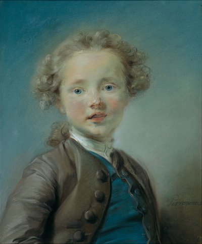 Porträtt av Jean-Baptiste Antoine Le Moyne av Jean-Baptiste Perronneau
