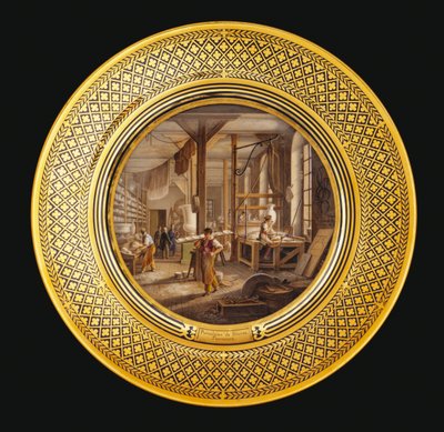 Sevres porslin, ca 1820-1835 (porslin) av Jean Charles Develly