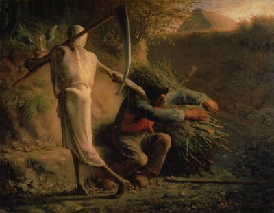Döden och vedhuggaren av Jean Francois Millet