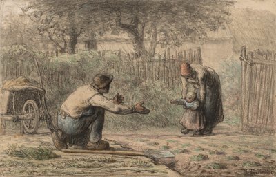 Första stegen av Jean-Francois Millet