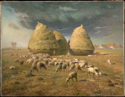 Höstackar: höst av Jean-Francois Millet