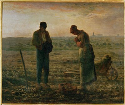 The Angelus (olja på duk) av Jean-Francois Millet