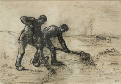 Grävarna av Jean-Francois Millet