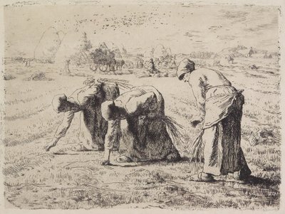 Axplockerskorna av Jean-Francois Millet