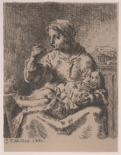 Vällingen av Jean Francois Millet
