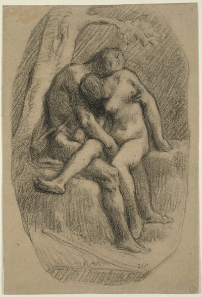 De älskande av Jean-Francois Millet