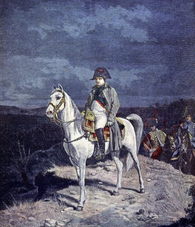Napoleon av Jean Louis Ernest (after) Meissonier