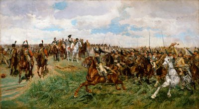 1807, Friedland (olja på duk) av Jean Louis Ernest Meissonier
