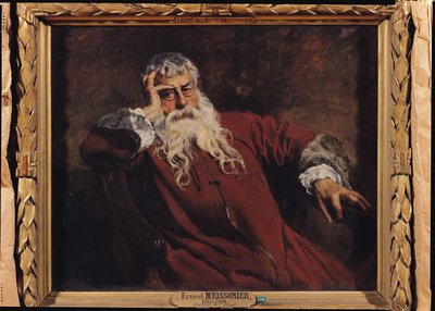 Självporträtt av Jean Louis Ernest Meissonier