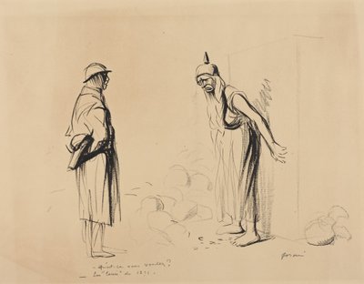 ”Vad vill ni?” - ”‘Louis’ från 1871” av Jean-Louis Forain