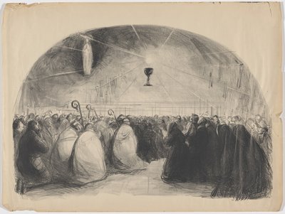 Lourdes, 1914, 25:e internationella eukaristiska kongressen av Jean-Louis Forain