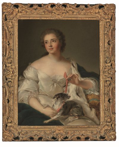 Porträtt av Henriette Nicole (född d