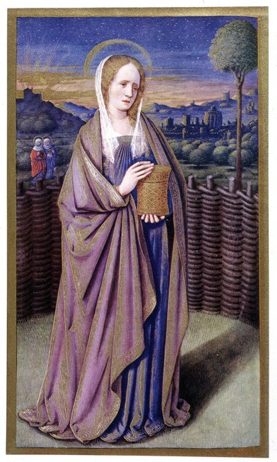 Saint Madeleine efter Jean Bourdichon av Jean (after) Bourdichon