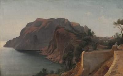 Capri, ca 1845 (olja på tyg) av Jean Achille Benouville