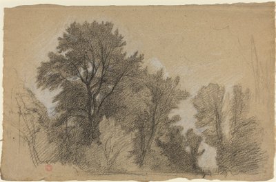 Edge of a Wood av Jean Achille Benouville