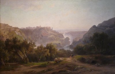 Franska: Vue de Tivoli av Jean Achille Benouville