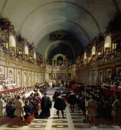 Generalständernas församling den 27 oktober 1614 av Jean Alaux