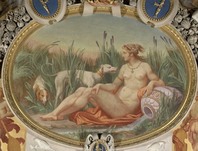 Fontainebleaus nymf av Jean Alaux